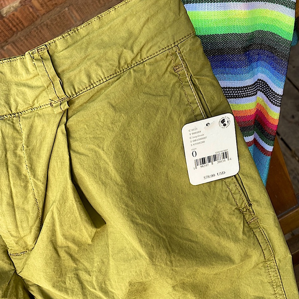 NWT Free People high waist pleated trouser